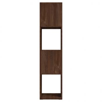 Drehregal Braun Eiche-Optik 34,5x34,5x75,5 cm Holzwerkstoff