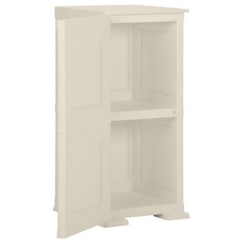 Kunststoffschrank 40x43x85,5 cm Holzdesign Vanilleeis