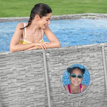 Bestway Power Steel Swimmingpool-Set 427x250x100 cm