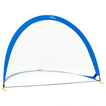 ARDEBO.de - Kinder Fußballtore 2 Stk. Aufbewahrungstasche 183x117,5x120,5cm