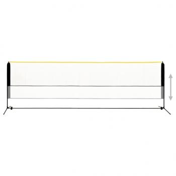 Badmintonnetz Verstellbar 500x103x94-158 cm Metall