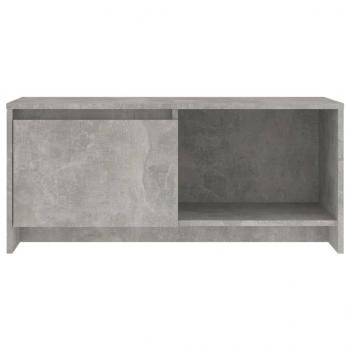 TV-Schrank Betongrau 90x35x40 cm Holzwerkstoff