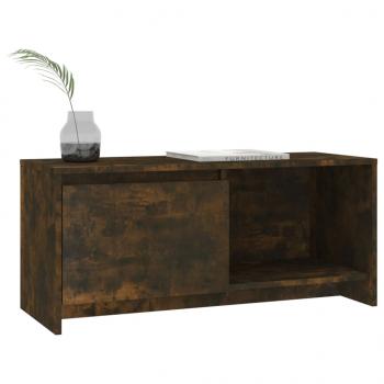 TV-Schrank Räuchereiche 90x35x40 cm Holzwerkstoff