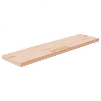 ARDEBO.de - Regalboden 80x20x2,5 cm Unbehandeltes Massivholz Eiche