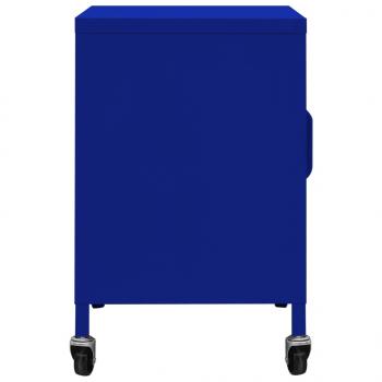 Lagerschrank Marineblau 60x35x56 cm Stahl