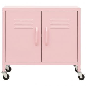 Lagerschrank Rosa 60x35x56 cm Stahl