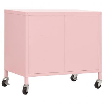 Lagerschrank Rosa 60x35x56 cm Stahl