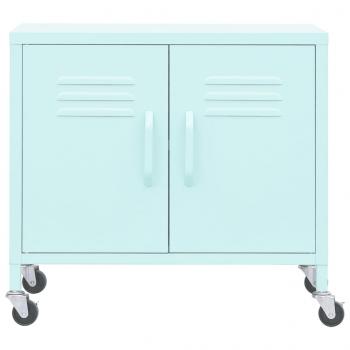 Lagerschrank Mintgrün 60x35x56 cm Stahl