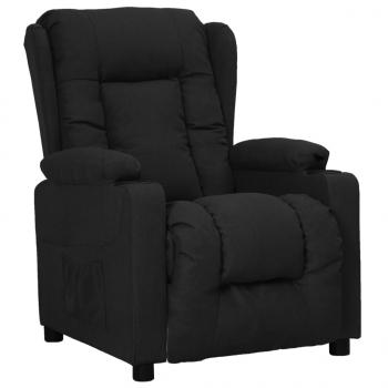 ARDEBO.de - Relaxsessel Schwarz Stoff