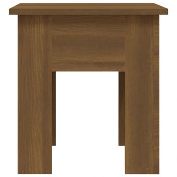 Couchtisch Braun Eichen-Optik 40x40x42 cm Holzwerkstoff