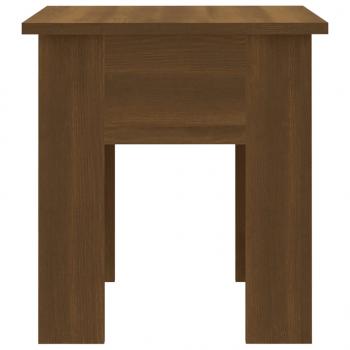 Couchtisch Braun Eichen-Optik 40x40x42 cm Holzwerkstoff