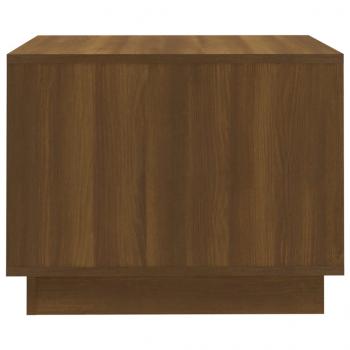 Couchtisch Braun Eichen-Optik 55x55x43 cm Holzwerkstoff