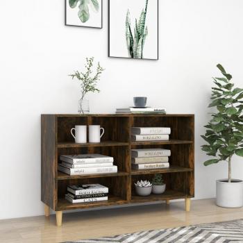 ARDEBO.de - Sideboard Räuchereiche 103,5x35x70 cm Holzwerkstoff