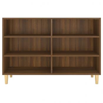 Sideboard Braun Eichen-Optik 103,5x35x70 cm Holzwerkstoff