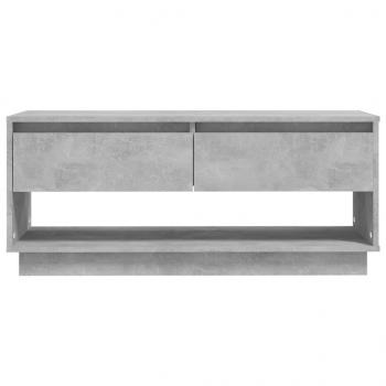 TV-Schrank Betongrau 102x41x44 cm Holzwerkstoff