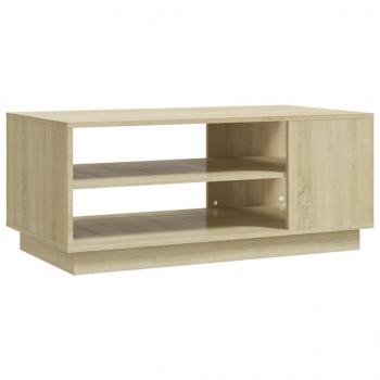 Couchtisch Sonoma-Eiche 102x55x43 cm Holzwerkstoff