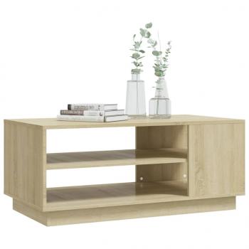 Couchtisch Sonoma-Eiche 102x55x43 cm Holzwerkstoff