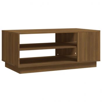 Couchtisch Braun Eichen-Optik 102x55x43 cm Holzwerkstoff