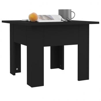 Couchtisch Schwarz 55x55x42 cm Holzwerkstoff