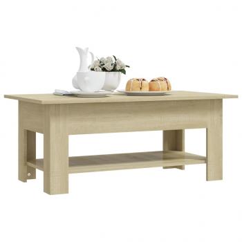 Couchtisch Sonoma-Eiche 102x55x42 cm Holzwerkstoff