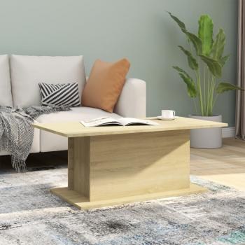 ARDEBO.de - Couchtisch Sonoma-Eiche 102x55,5x40 cm Holzwerkstoff