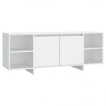 TV-Schrank Weiß 130x35x50 cm Holzwerkstoff