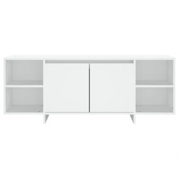 TV-Schrank Weiß 130x35x50 cm Holzwerkstoff