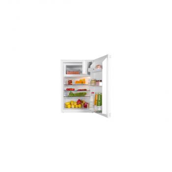 ARDEBO.de Amica EKS 16171 Einbaukühlschrank mit Gefrierfach, Nischenhöhe: 88cm, 116L, Schlepptürtechnik, LED Beleuchtung, Weiß