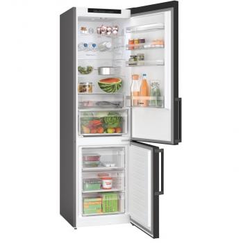 Bosch KGN39VXBT Serie 4 Stand Kühl-Gefrierkombination, 60cm breit, 363l, VitaFresh XXL, NoFrost, PerfectFit, schwarz