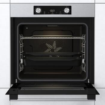 Gorenje BPS6737E14X EEK: A+ Einbaubackofen, Nischenhöhe 60cm, 77L, Pyrolyse, PerfectGrill, ExtraSteam, AirFry, Edelstahl Anti-Fingerprint