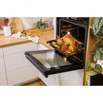 Gorenje BPS6737E14X EEK: A+ Einbaubackofen, Nischenhöhe 60cm, 77L, Pyrolyse, PerfectGrill, ExtraSteam, AirFry, Edelstahl Anti-Fingerprint