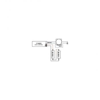 Brumberg LED-Konverter 700 mA, Phasenabschnitt dimmbar, Plug & Play (17746000)