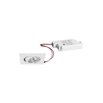 ARDEBO.de Brumberg BB05 LED-Einbaustrahlerset Phasenabschnitt dimmbar, 6W, 640lm, 3000K, weiß (39365073)