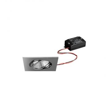 ARDEBO.de Brumberg BB05 LED-Einbaustrahlerset schaltbar, 6W, 640lm, 3000K, chrom (38365023)