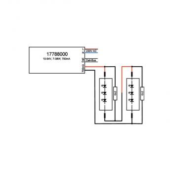 Brumberg LED-Konverter 700 mA DALI dimmbar digital, 7-38W (17788010)