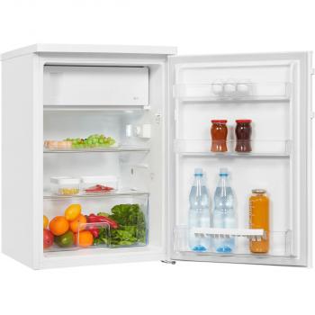 Exquisit KS16-4-H-010E Standkühlschrank, 137 L, 56cm breit, Gefrierfach, weiß