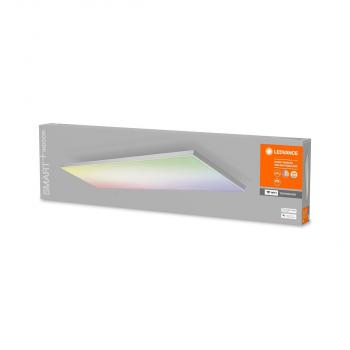 LEDVANCE Panel Leuchte SMART + WIFI PLANON FRAMELESS TW AND MULTICOLOR 1200X300, 40W, 3300lm, 3000-6500K, weiß (4058075484511)