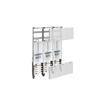 ARDEBO.de Hager ZL32P4K Komplettfeld, universZ, 1050mm,3Zählerplätze,3-feld,Ausführung Mitteldeutschland