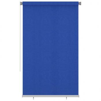 Außenrollo 140x230 cm Blau HDPE