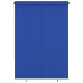 ARDEBO.de - Außenrollo 160x230 cm Blau HDPE