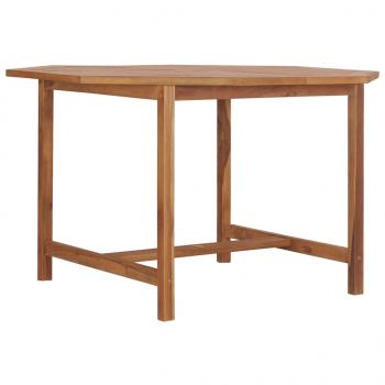 ARDEBO.de - Garten-Esstisch 110x110x75 cm Massivholz Teak