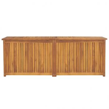 Gartenbox 150x50x55 cm Massivholz Teak