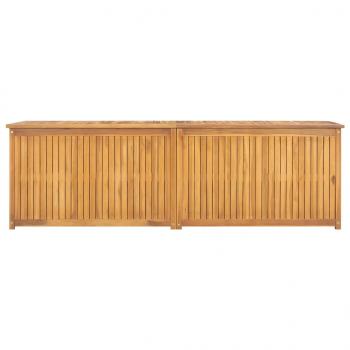 Gartenbox 175x50x55 cm Massivholz Teak