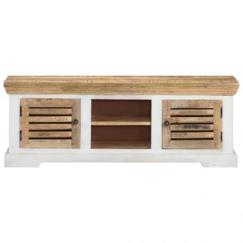 TV-Schrank 110x30x40 cm Massivholz Mango