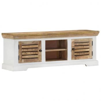 TV-Schrank 110x30x40 cm Massivholz Mango