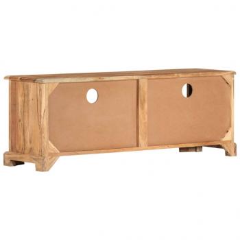 TV-Schrank Massivholz Akazie 110x30x40 cm Braun