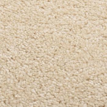 Teppich Kurzflor 160x230 cm Beige