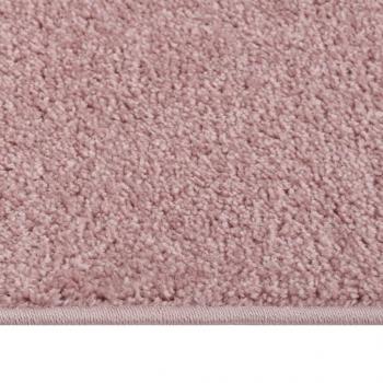 Teppich Kurzflor 200x290 cm Rosa