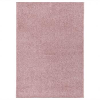 ARDEBO.de - Teppich Kurzflor 240x340 cm Rosa