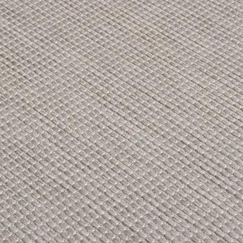 Outdoor-Teppich Flachgewebe 80x150 cm Taupe